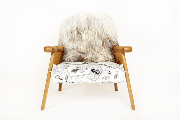 Fuzzy Captain Chair