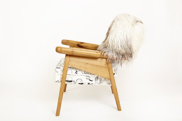 Fuzzy Captain Chair