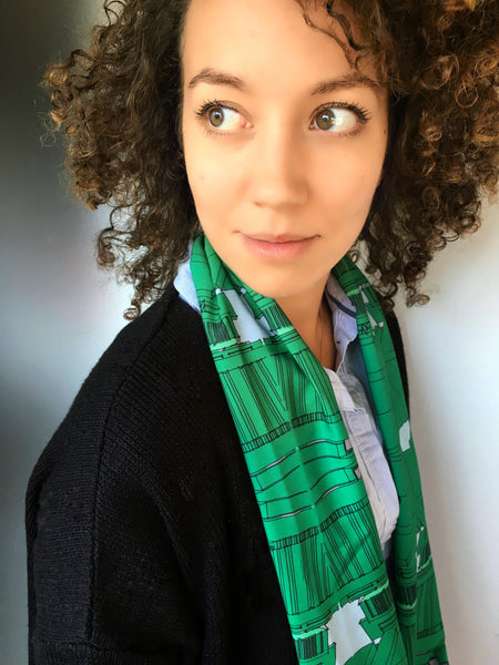 The Green Loop Scarf