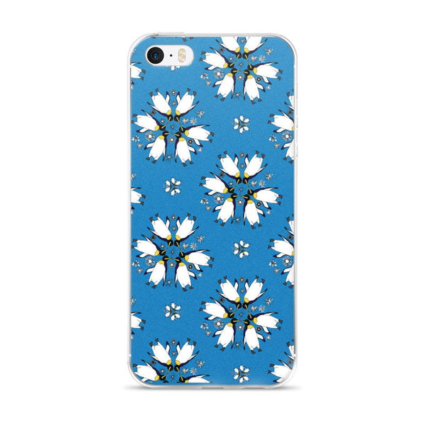 Penguin Flakes iPhone Case