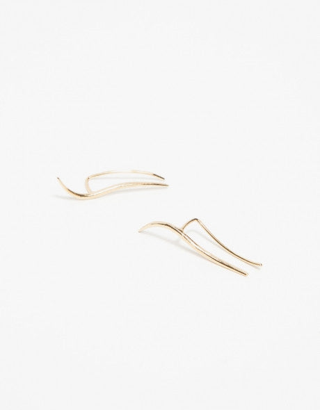 Calligraphic Ear Pins