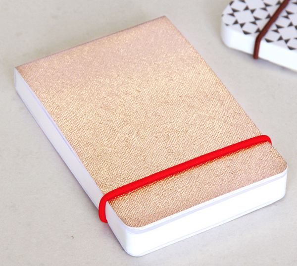Rose Gold Non-Leather jotter