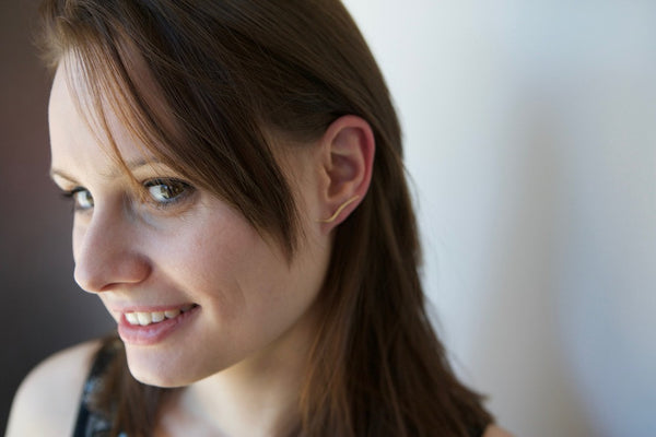 Calligraphic Ear Pins