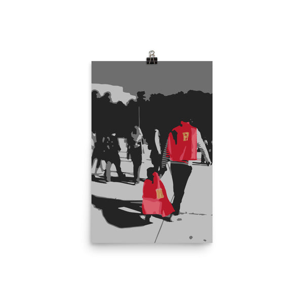 Photo paper poster