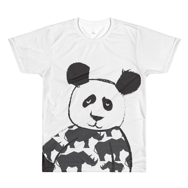 Panda men’s crewneck t-shirt