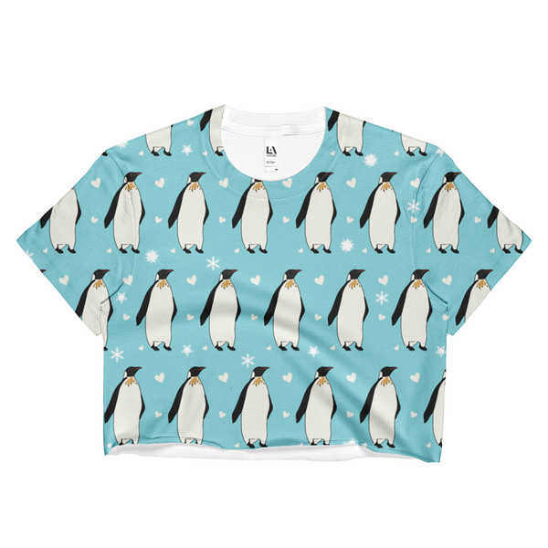 Penguins!! Ladies Crop Top