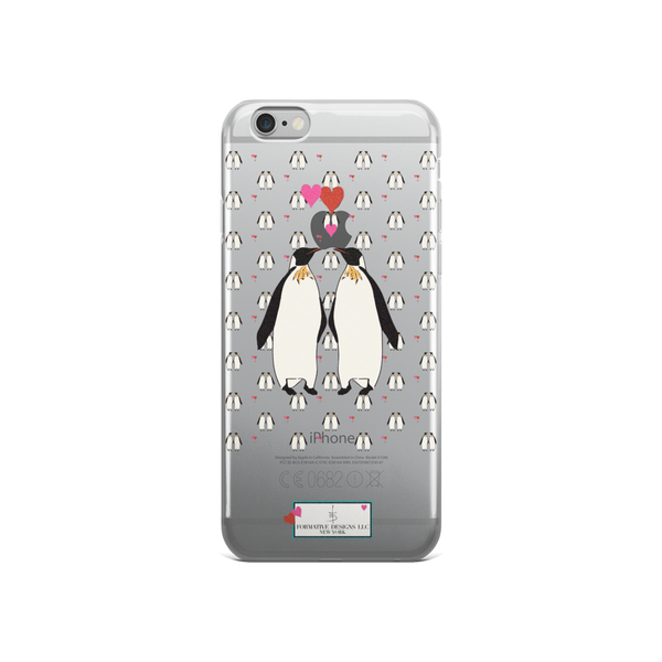 Penguin Power iPhone Case
