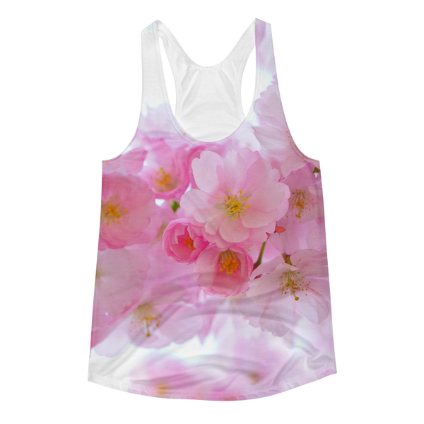 Cherry Blossom Women's Racerback Tank