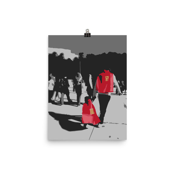 Photo paper poster