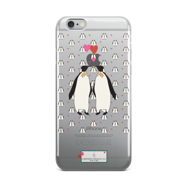 Penguin Power iPhone Case