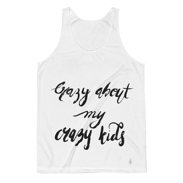 Crazy About My Crazy Kids Classic Fit Tank Top