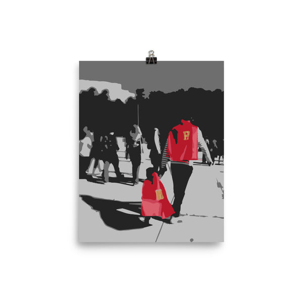 Photo paper poster